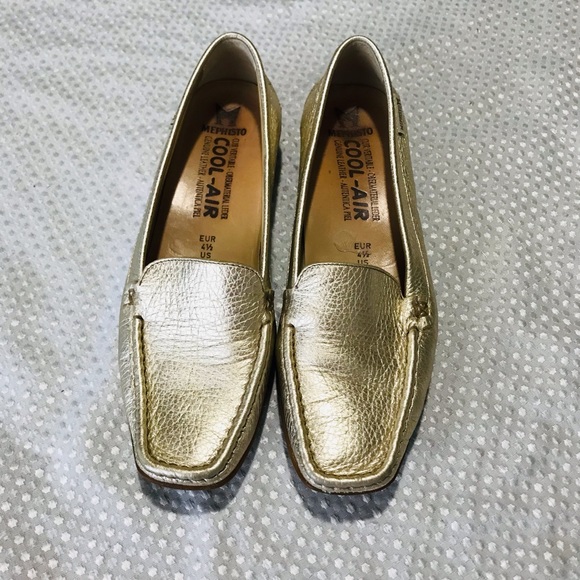 Mephisto Shoes - Mephisto gold‎ mocasins